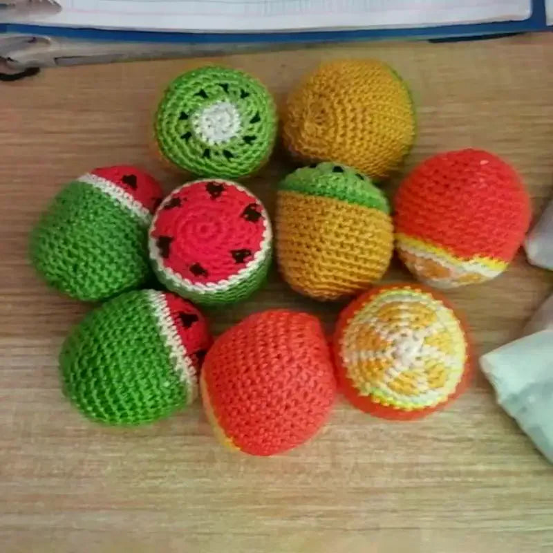 Outdoor Soft Handmade Footbag Sacks Juggling Balls Durable for Kids Group Playing Activities